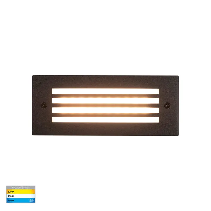 Bata Recessed TRI Colour 6W LED Brick Light With Grill Cover