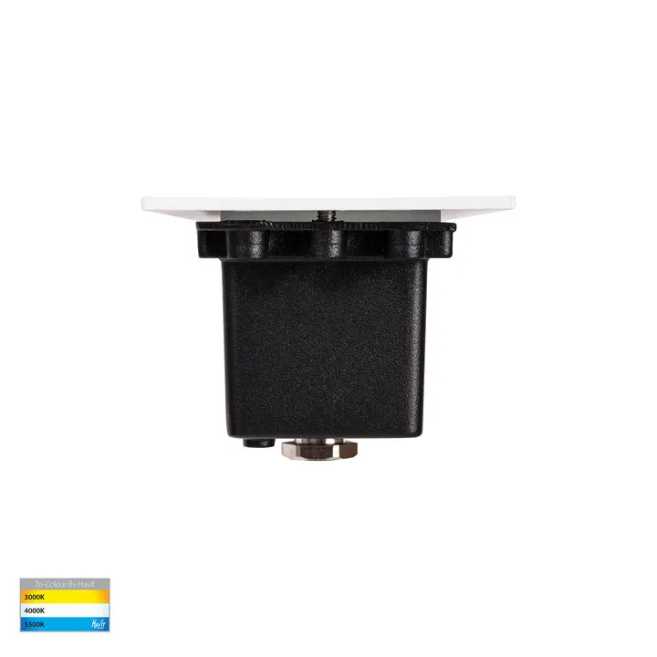Bata Recessed TRI Colour 6W LED Brick Light With Grill Cover