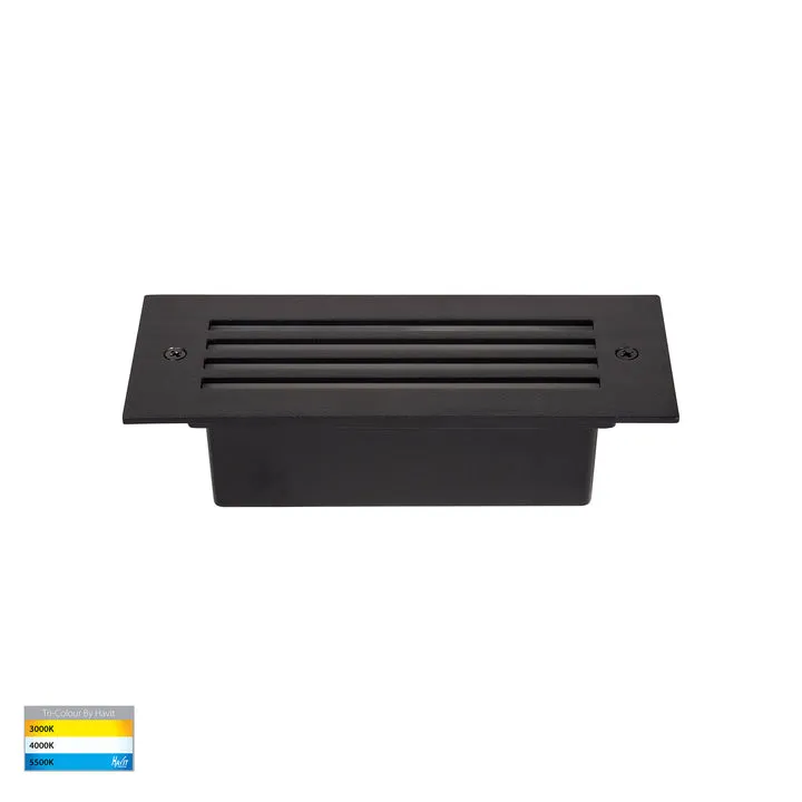 Bata Recessed TRI Colour 6W LED Brick Light With Grill Cover