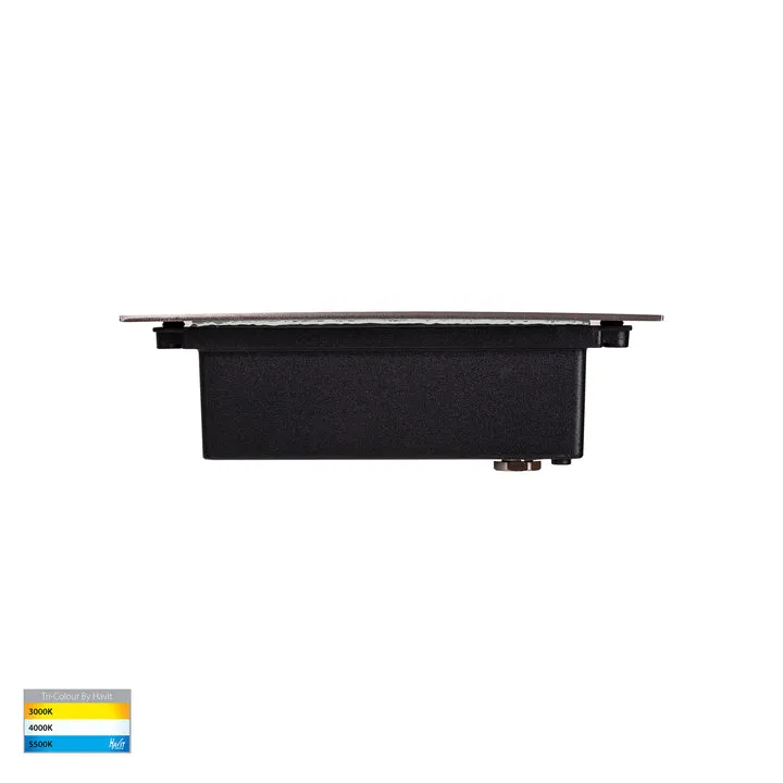 Bata Recessed TRI Colour 6W LED Brick Light With Grill Cover