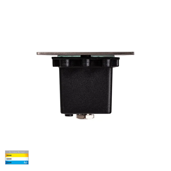 Bata Recessed TRI Colour 6W LED Brick Light With Grill Cover