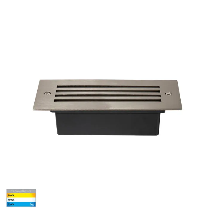 Bata Recessed TRI Colour 6W LED Brick Light With Grill Cover