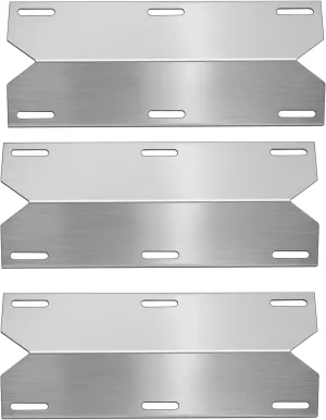 BBQ Gas Grill Replacement Parts, Stainless Steel Grill Heat Plates Shield Heat Tent Burner Cover for Nexgrill 720-0025, 720-0083-04R, Charmglow 720-0230, 720-0036-HD-05, Sterling Forge 720-0016