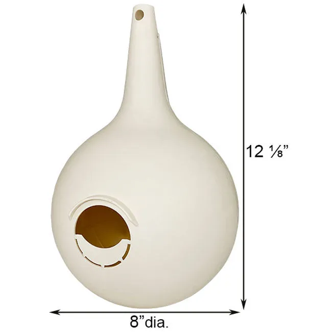BestNest Classic Purple Martin Gourds and Pole Package