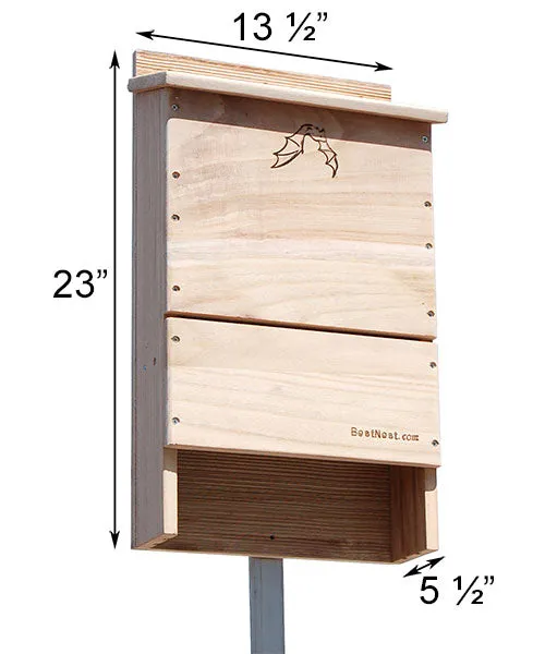BestNest Double Bat House Kit, 500 bats