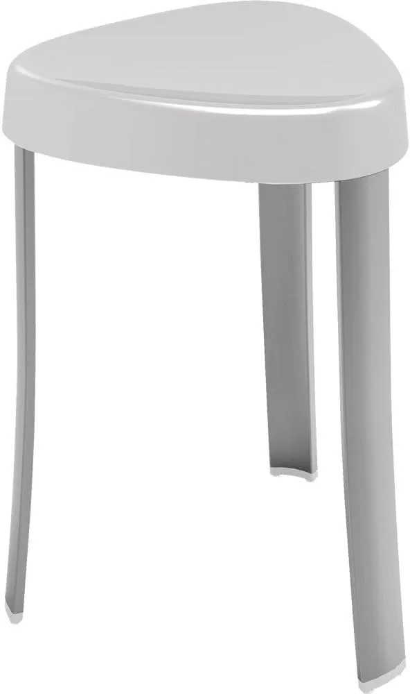 Better Living Products 70060 SPA Seat Shower Stool with Rust Proof Aluminum Legs, White,15.25" x 15.25" x 18"