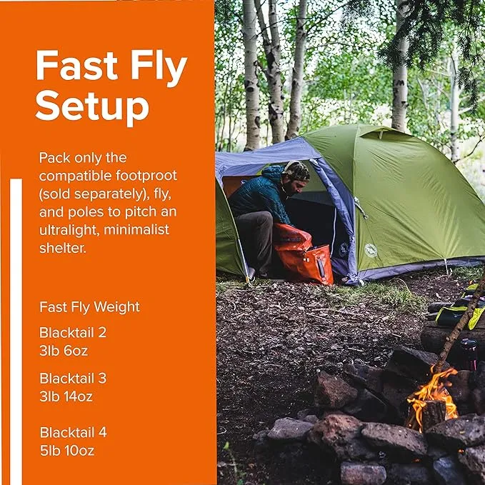 Big Agnes Blacktail & Blacktail Hotel Backpacking & Camping Tents