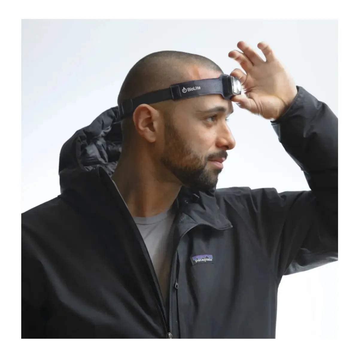 BioLite HeadLamp 200 Lumen Ultra-Lightweight Rechargeable USB Headlamp - Midnight Grey