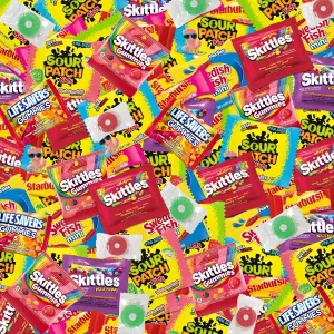 Bite Sized Sour Candy Variety Pack Care Package, Easter Gift, 100  Count, 3 Lbs by Stuff Your Sack