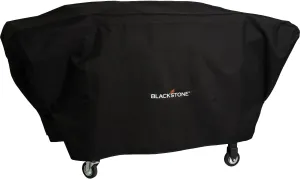 Blackstone 5484 Griddle Cover Updated Fits Cooking Station with Hood and Shelves Water Resistant, Weather Resistant, Heavy Duty 600D Polyester Flat Top Gas Grill Cover, Black 36" Black