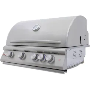 Blaze Premium LTE  Marine Grade 32-Inch 4-Burner Built-In Gas W/ Rear Infrared Burner & Lift-Assist Hood - BLZ-4LTE3MG-(LP/NG)