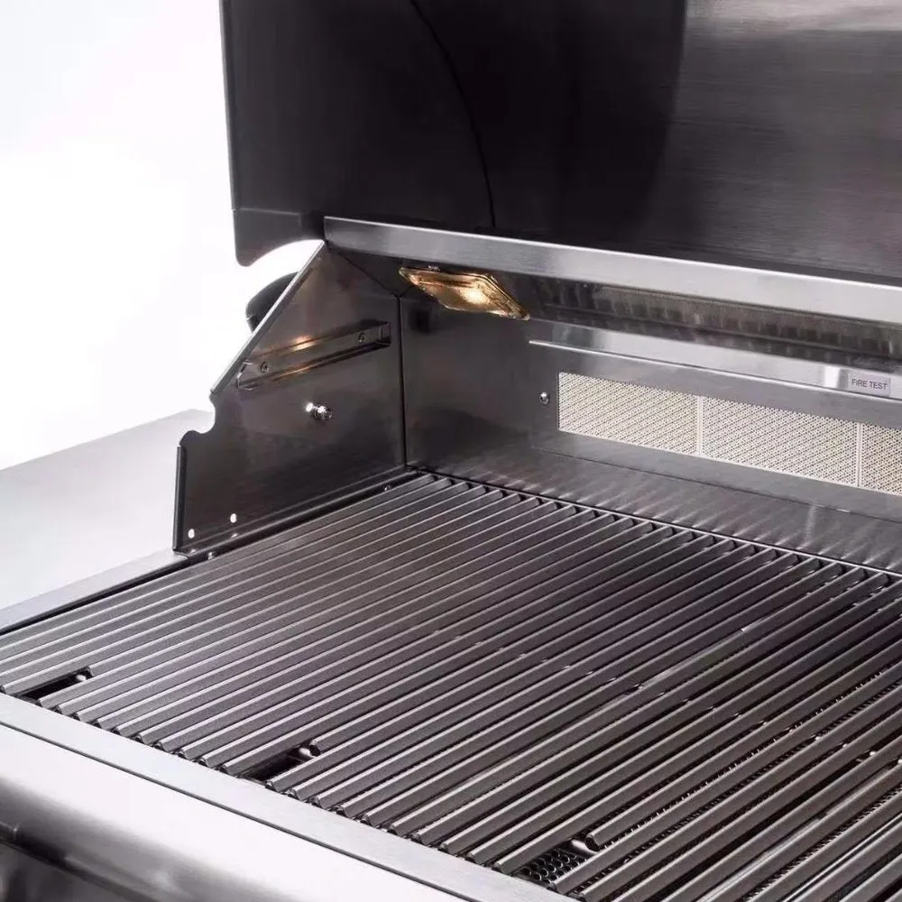 Blaze Premium LTE  Marine Grade 32-Inch 4-Burner Built-In Gas W/ Rear Infrared Burner & Lift-Assist Hood - BLZ-4LTE3MG-(LP/NG)