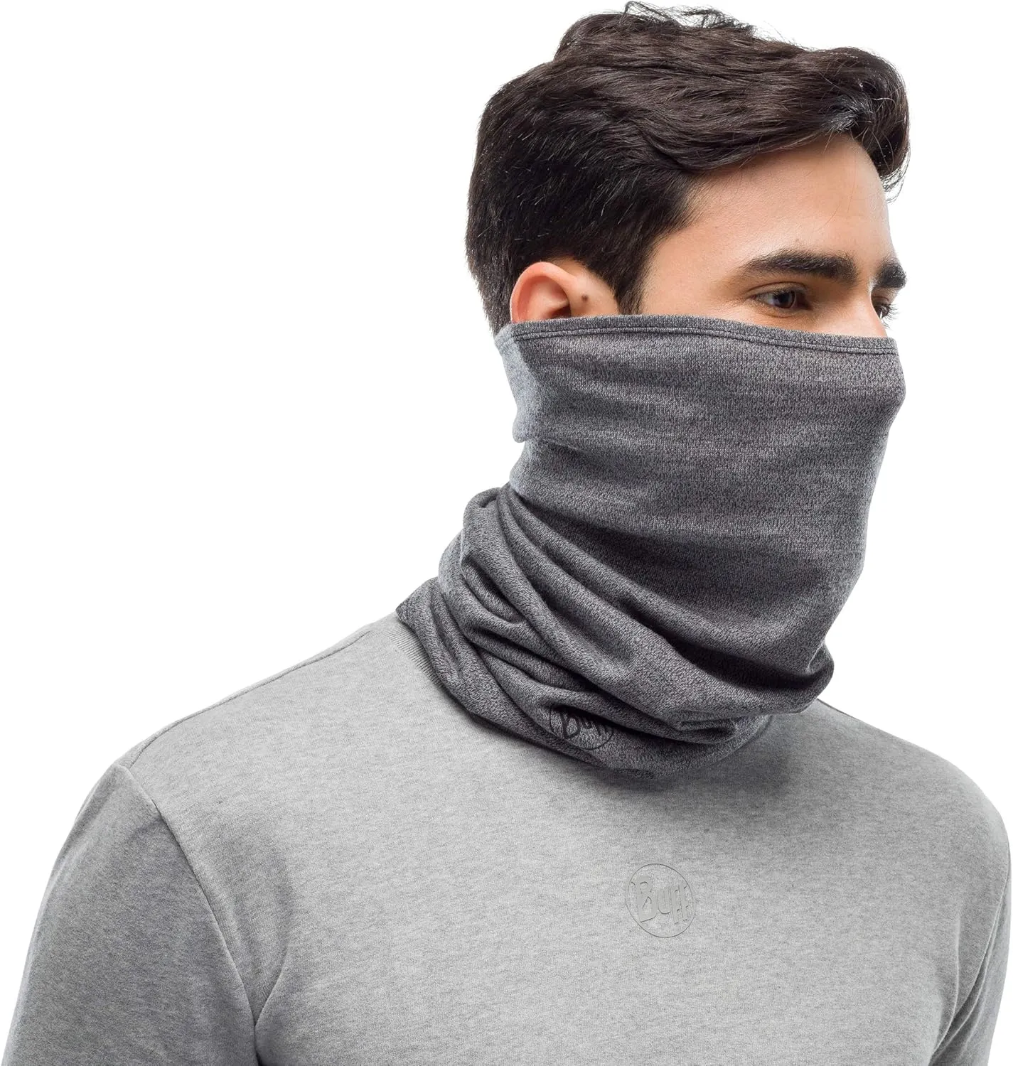 BUFF Midweight Merino Wool Neck Gaiter 100% Ethically Sourced Wool, Versatile, Temperature Regulating Face Mask, Adult Size