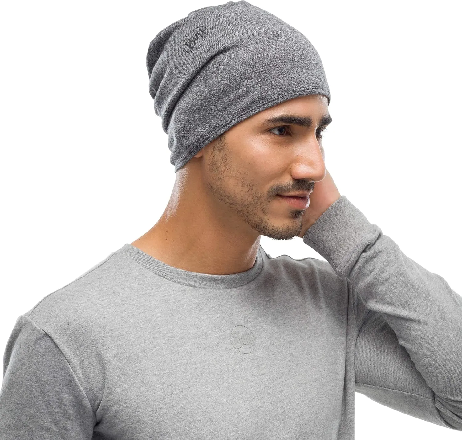BUFF Midweight Merino Wool Neck Gaiter 100% Ethically Sourced Wool, Versatile, Temperature Regulating Face Mask, Adult Size