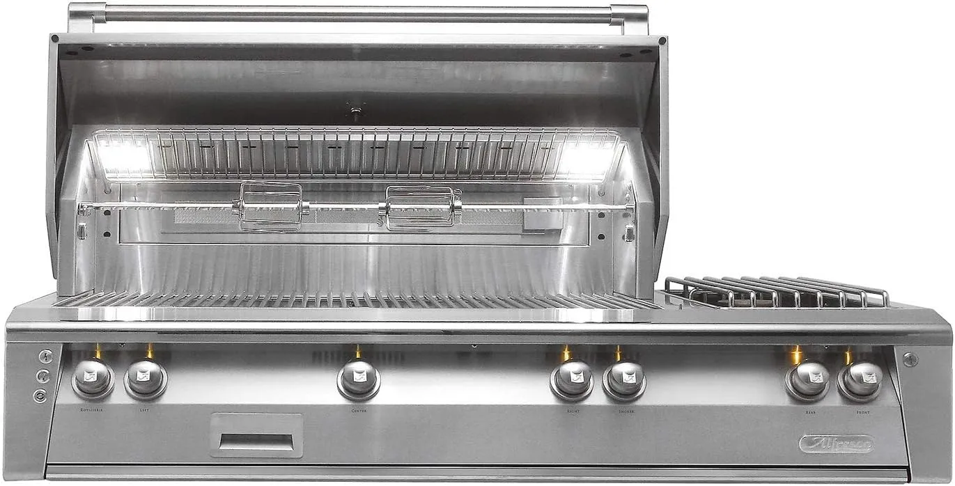 Built-in Grill with Rotisserie (ALXE-56-NG), Natural Gas, 56-Inch