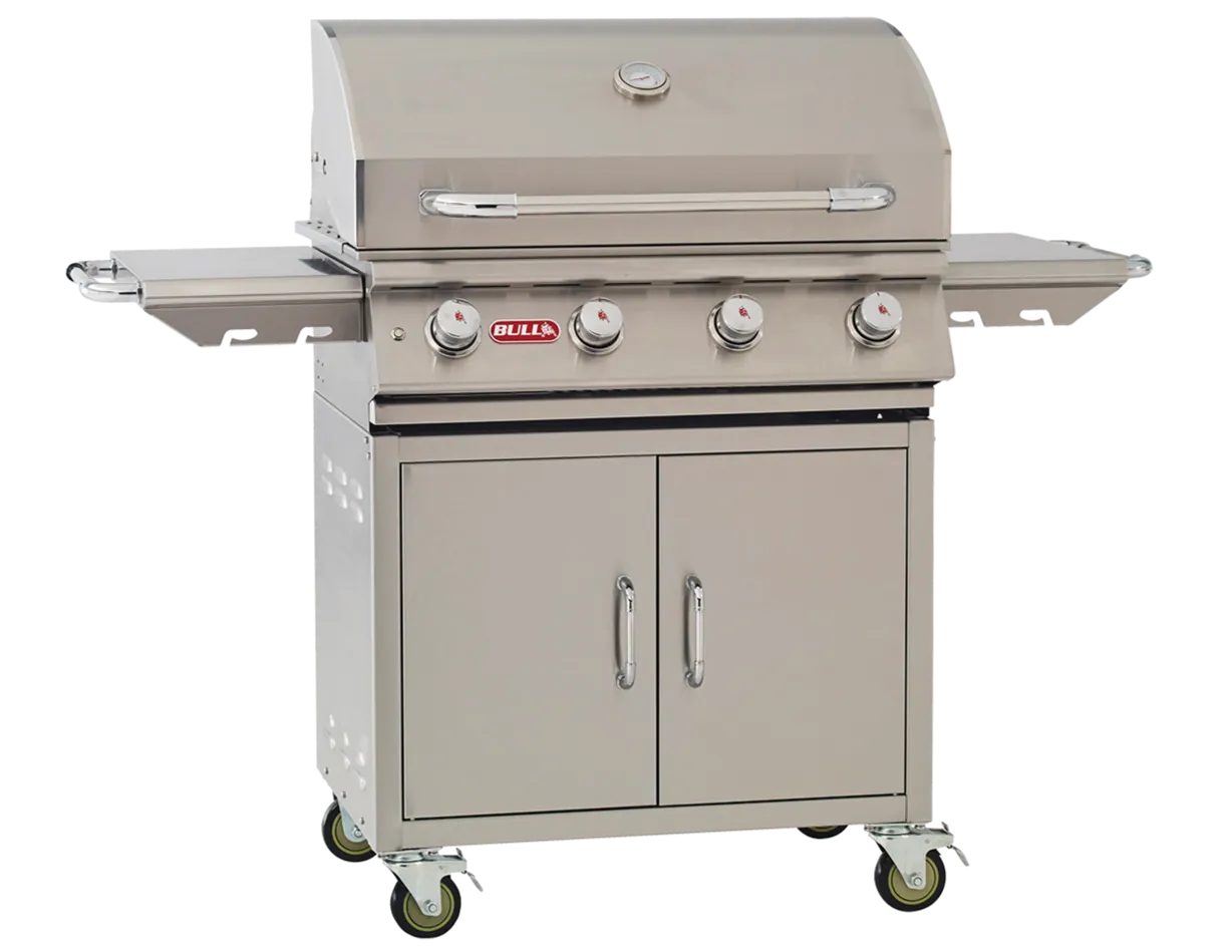 Bull Lonestar Select 30 Inch Natural Gas Grill on Cart