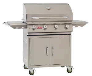Bull Lonestar Select 30 Inch Propane Gas Grill on Cart