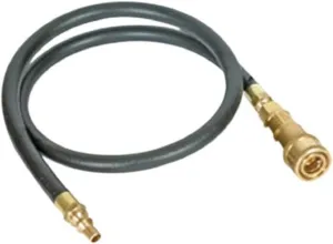 Camco 57280 Quick-Connect RV Propane Hose, 39-Inch , Black