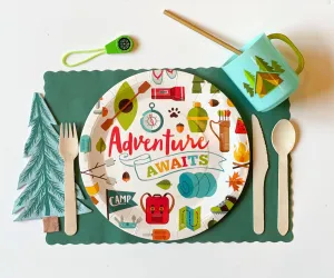 Camp Table Setting