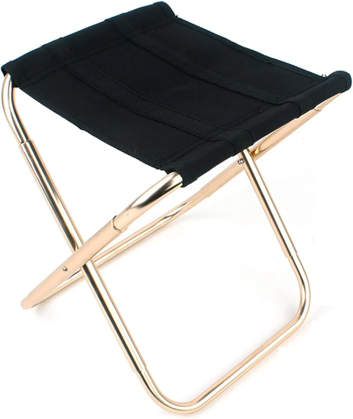 Camping Folding Chairs Outdoor,Small Portable Folding Stool Collapsible Camp Stool Lightweight Aluminium Stools for Fishing/Picnic/Travel/Hiking Beach Garden Traveling