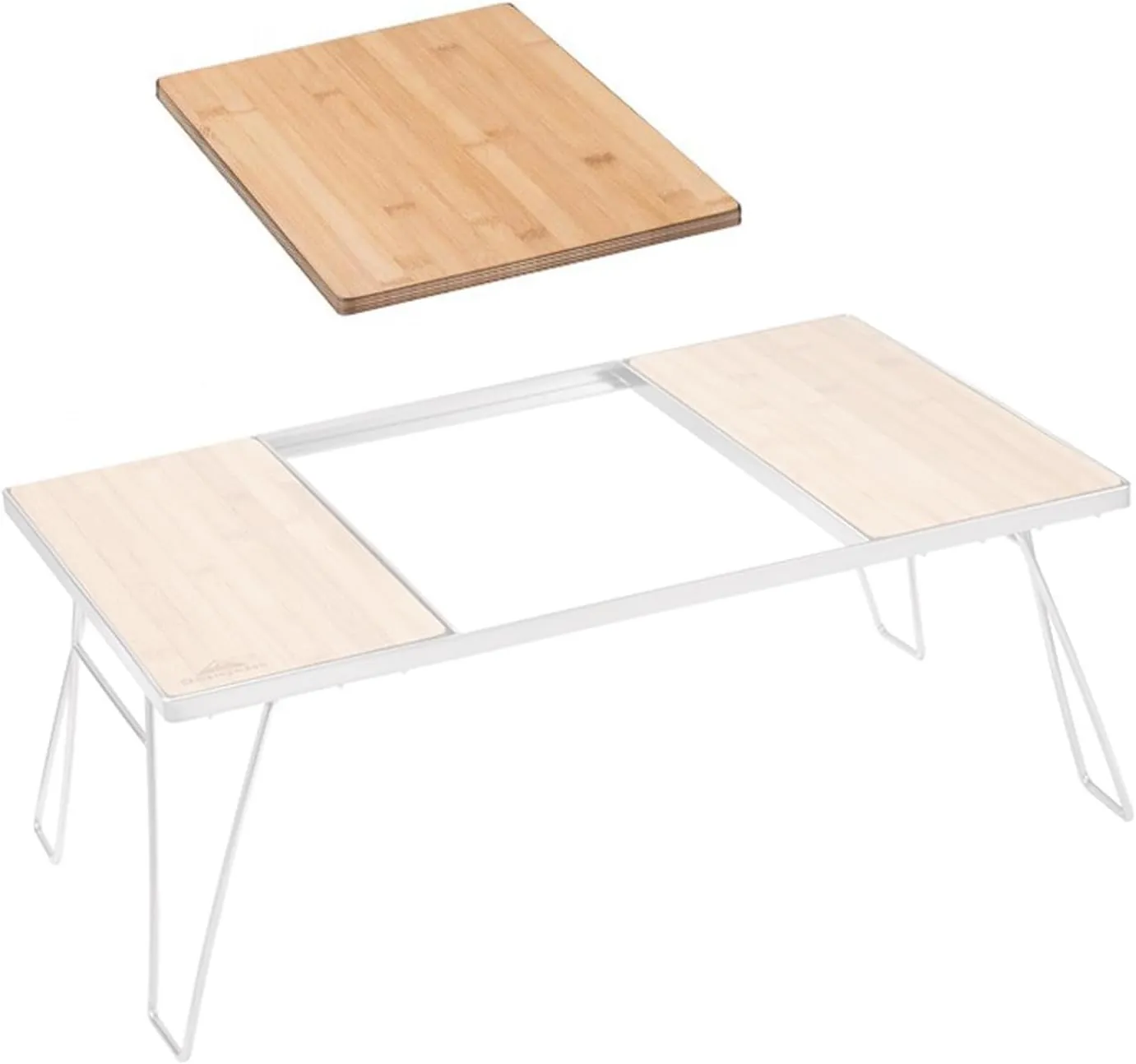 camping moon IGT Top Board Bridge Table Bamboo Center Plate CK-P25