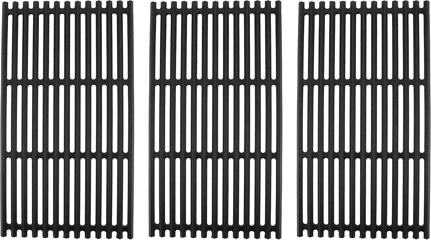 Cast Iron Cooking Grids & Grates for Charbroil 463242715, 463242716, 463276016, 466242715, 466242815, Lowes 606682, 639322 Gas Grill, 3 Pack