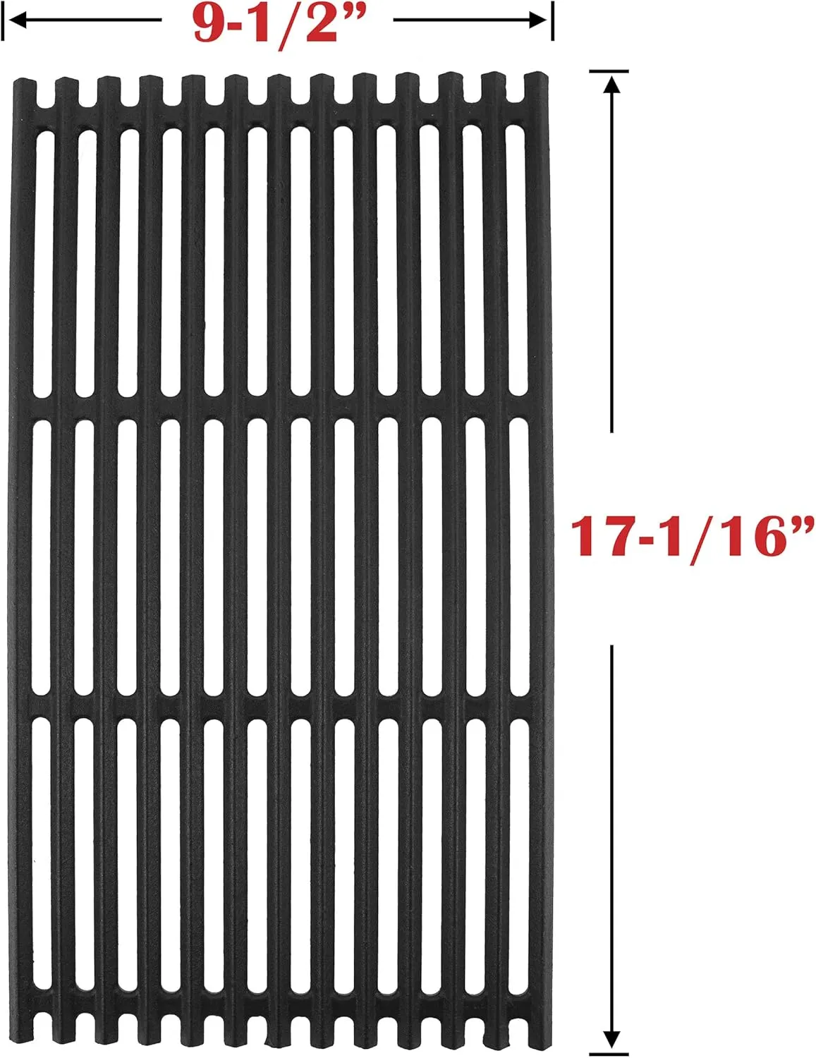 Cast Iron Cooking Grids & Grates for Charbroil 463242715, 463242716, 463276016, 466242715, 466242815, Lowes 606682, 639322 Gas Grill, 3 Pack