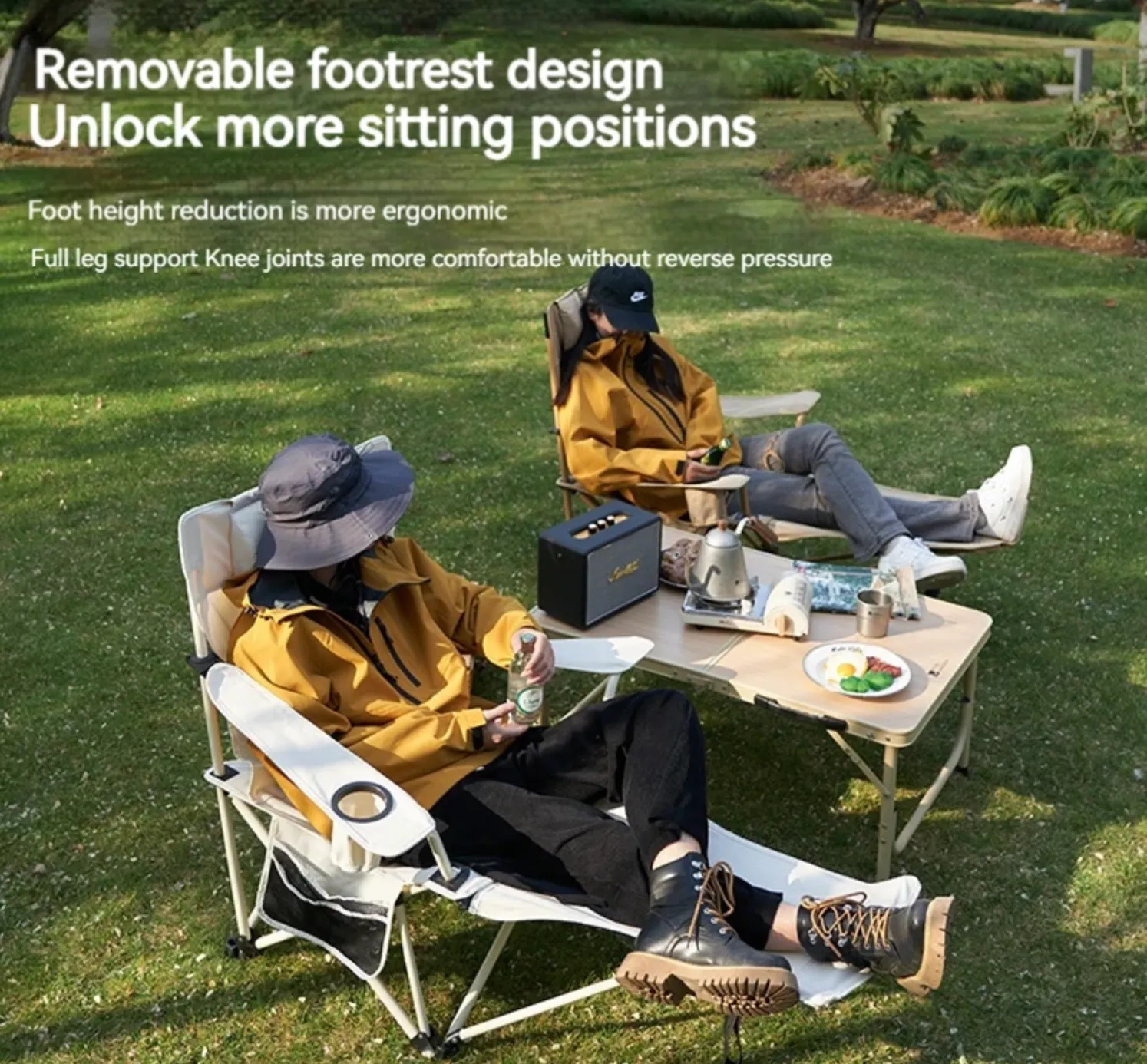 Chair Camping Top-rated Reclining Brown Garden Mobi - Don't miss out