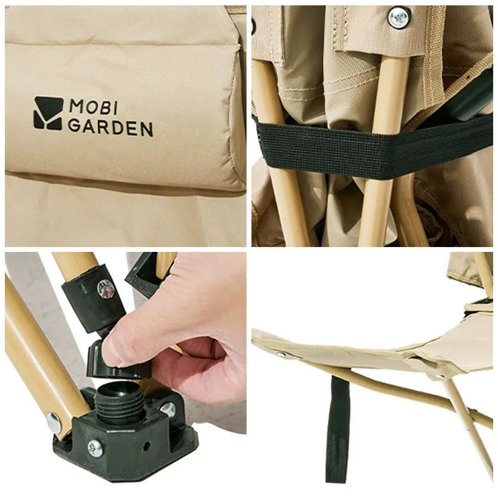 Chair Camping Top-rated Reclining Brown Garden Mobi - Don't miss out