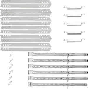Charbrofire 463240115 463240115 G432-001D-W1 Heat Tent 6 Burner Grill Replacement Parts for Charbroil Advantage Gas Grill Parts 463235815 G432-8M00-W1 G458-0018-W1 469235815 466240115 466235816