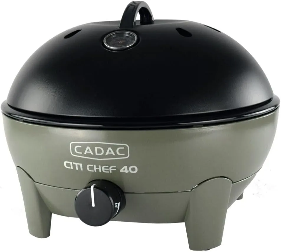 CITI Chef 40 2700 W – Barbecue (2700 W, Barbecue, Gas, 196 g/h, Piezo, Stainless Steel Burner System)