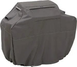 Classic Accessories Ravenna Water-Resistant 72 Inch BBQ Grill Cover, Dark Taupe, Grill Cover, Grill Cover for Outdoor Grill, BBQ Cover