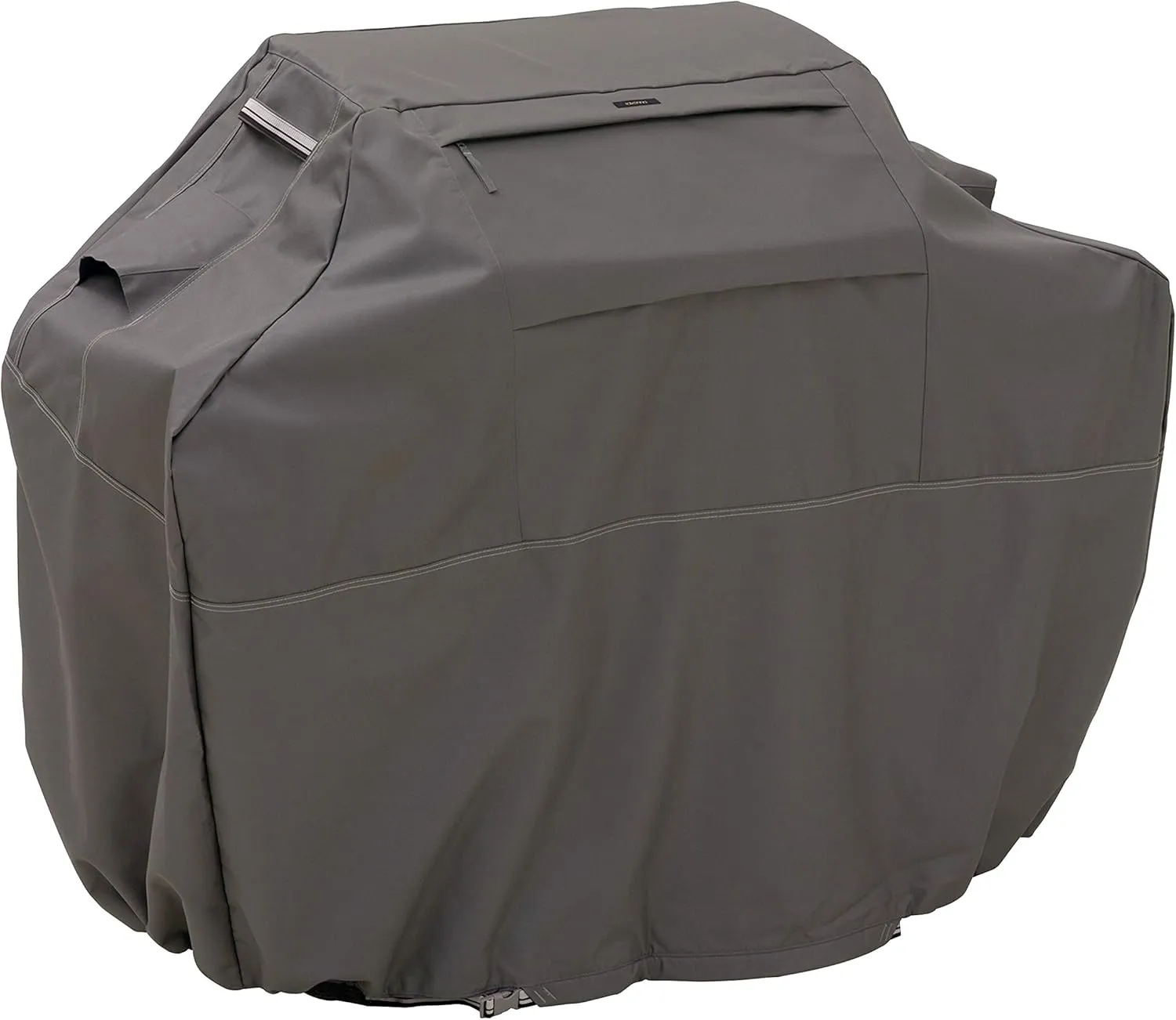 Classic Accessories Ravenna Water-Resistant 72 Inch BBQ Grill Cover, Dark Taupe, Grill Cover, Grill Cover for Outdoor Grill, BBQ Cover