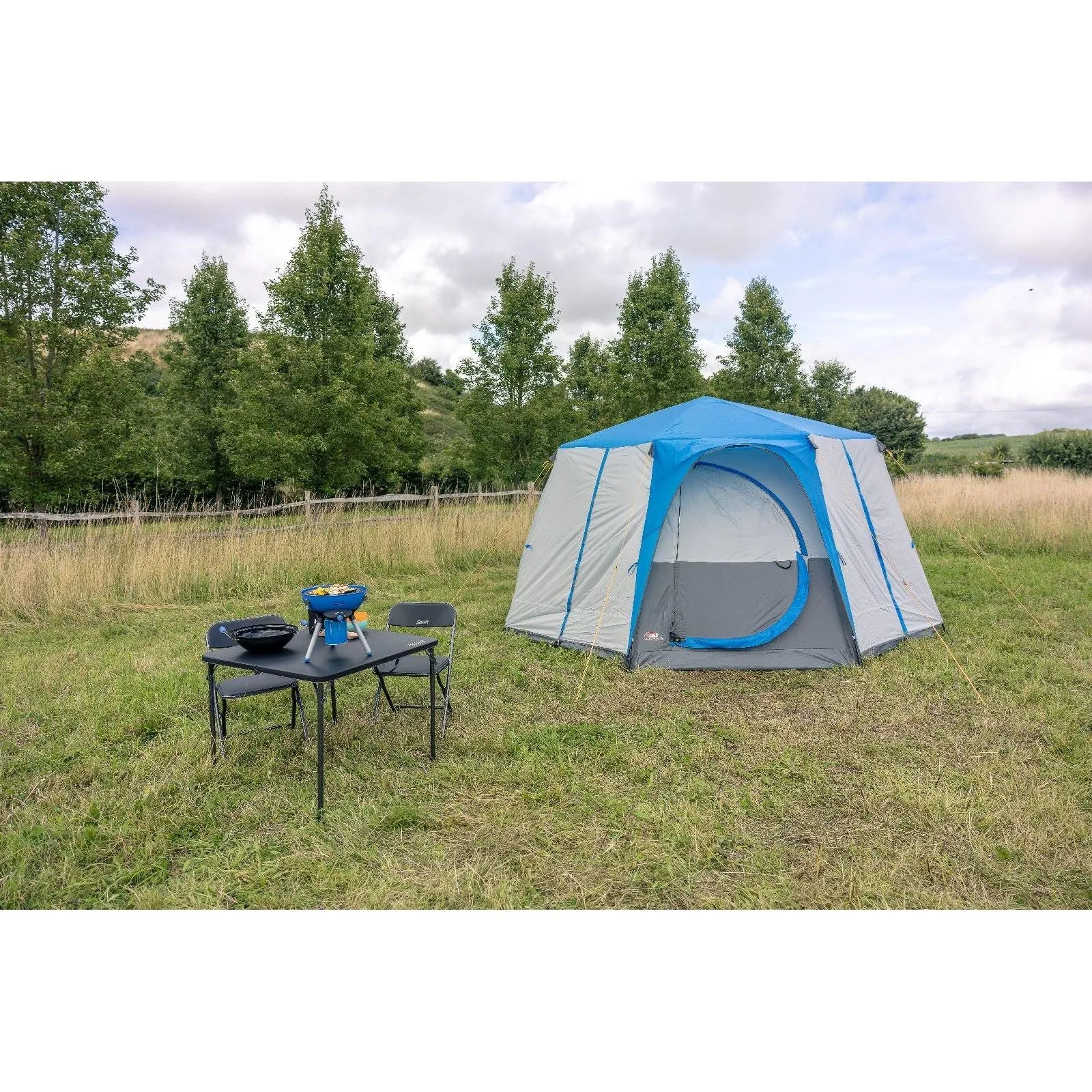 Coleman Pack Away Table and Chair Set Folding Camping