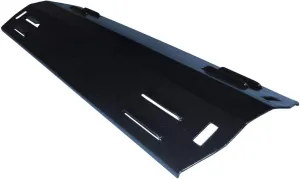 Contemporary Home Living 15.5" Black Heat Plate for Cadac and Master Forge Gas Grills