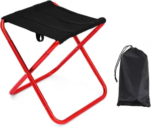 Convenience Folding Stool Little Fishing Chair Light Weights Portable Camping Stool for Hikings and Backpacking