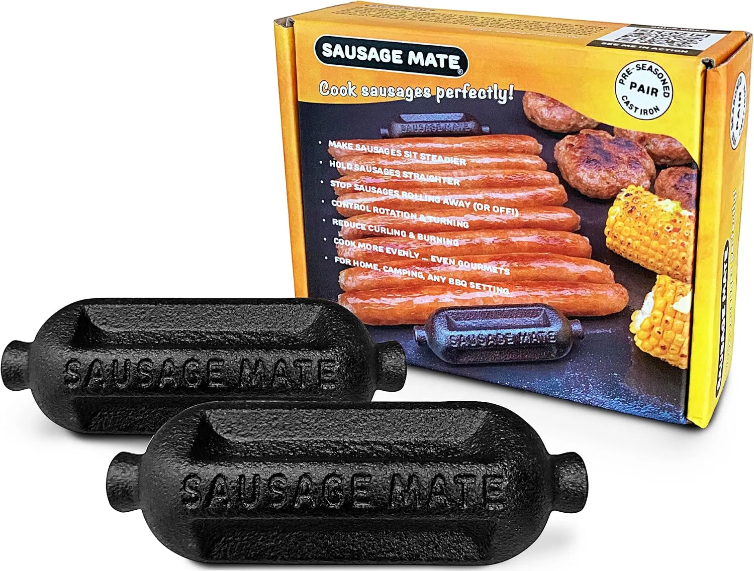 Cook Perfectly - Barbeque Grill Accessory to Control for Easier and More Even BBQ Cooking - Ideal Barbecue Utensil to Make Sit Steadier