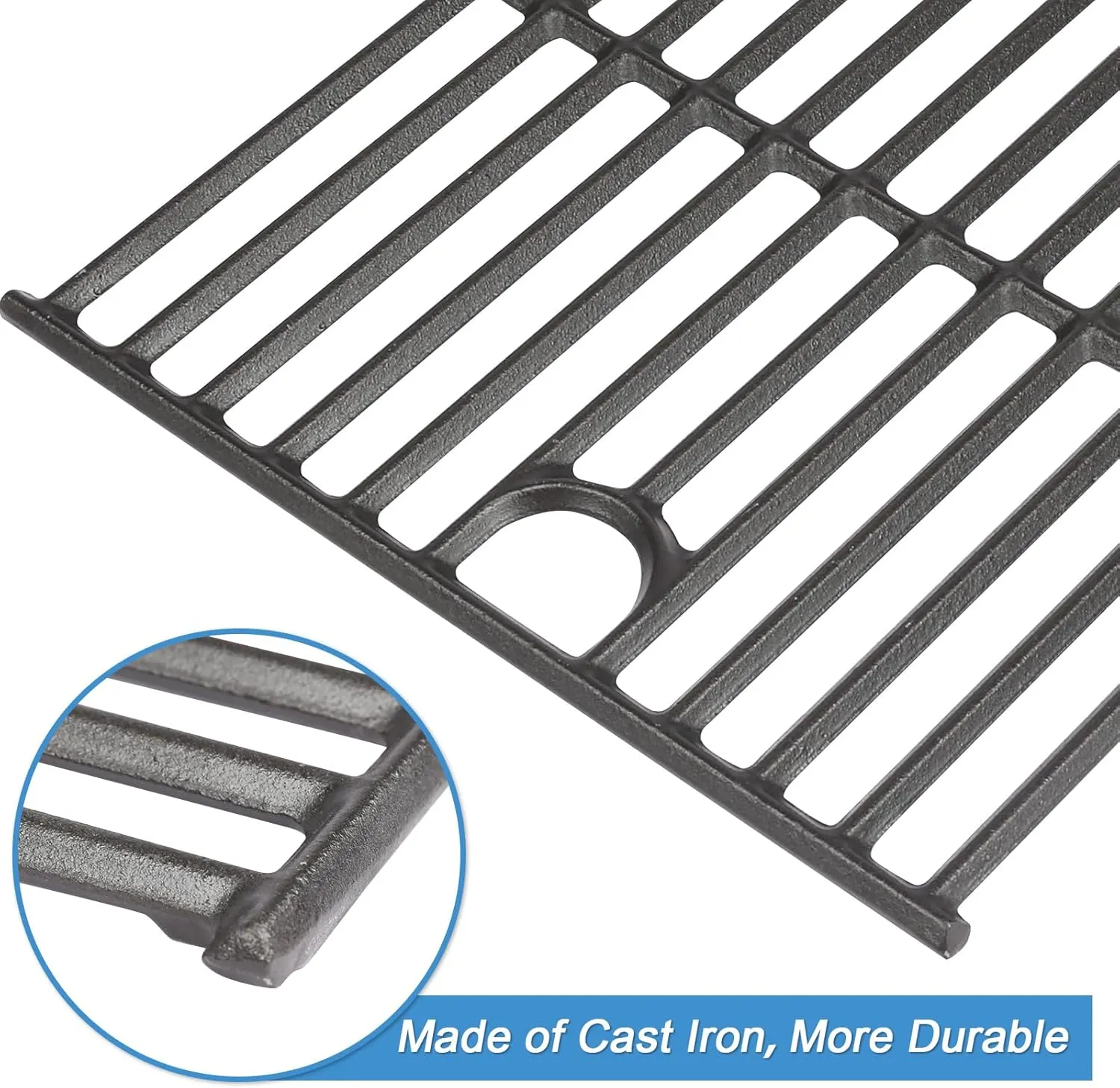 Cooking Grates for Charbroil Performance Grill - 463365021 463365522 463352521 463350521, Grill Grates for 463366022 463350722 463352021,Cast Iron, 17", 3 Packs