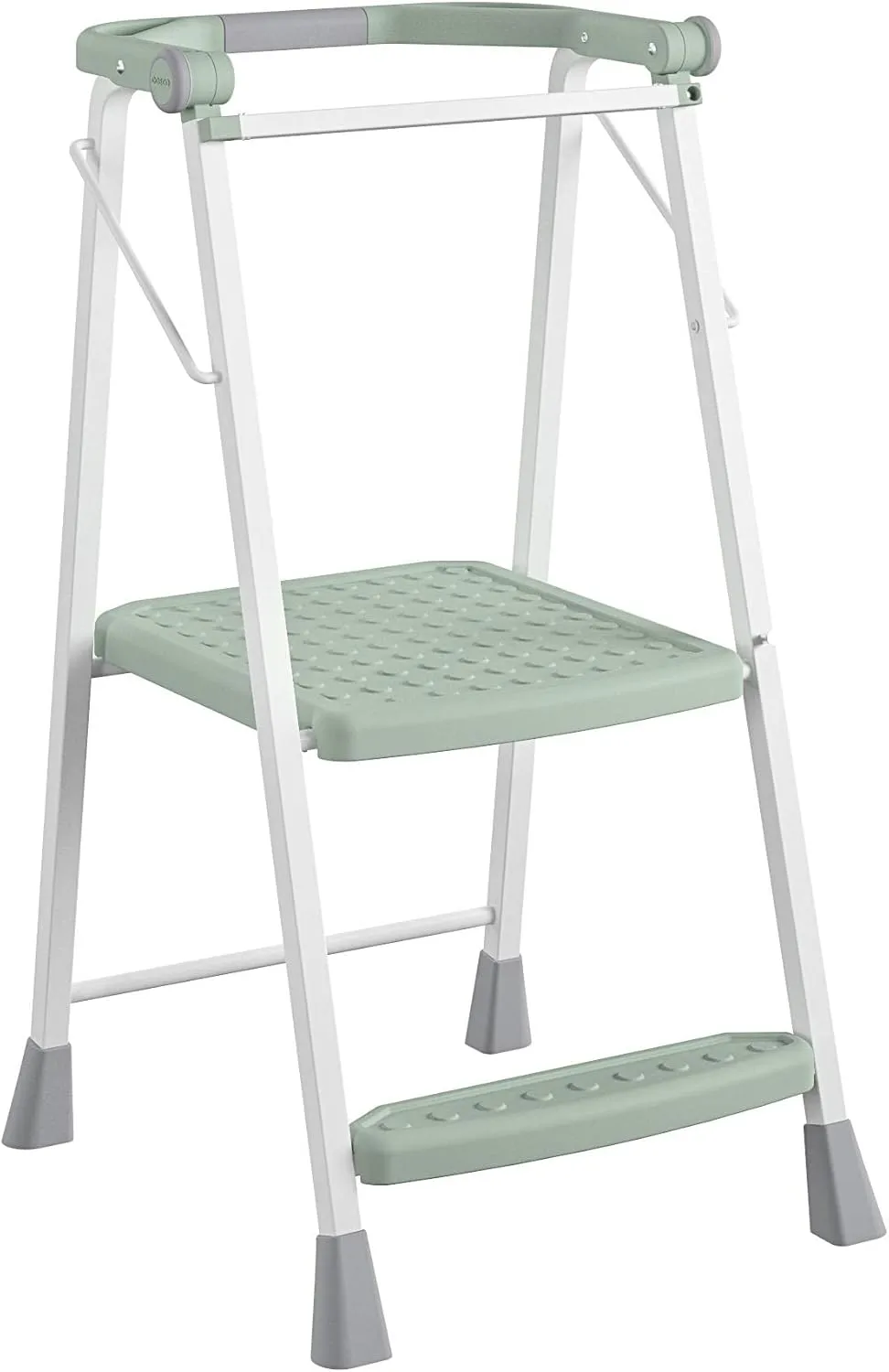COSCO 2-Step Kitchen Stepper™ Adult Folding Step Stool, Kids Folding (Steel/Resin)