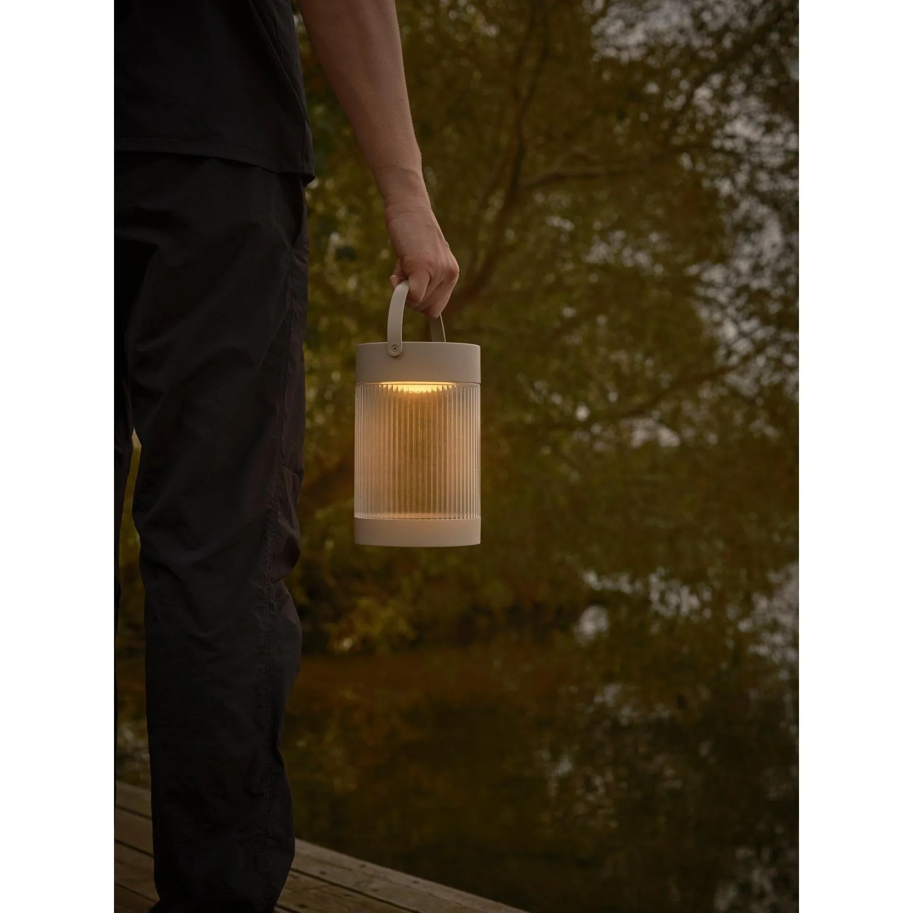 Coupar Solar Table Lamp Sand