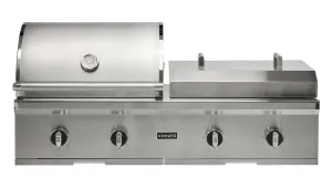 Coyote 50 Inch Hybrid Griddle and Propane Grill