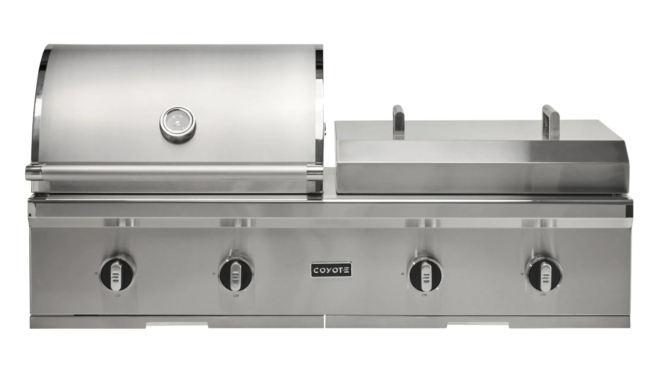 Coyote 50 Inch Hybrid Griddle and Propane Grill