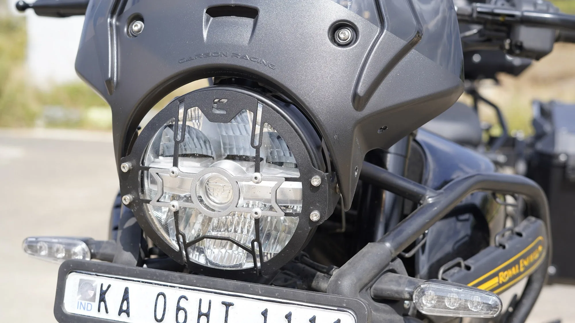 CYCLOPS Premium Headlight Protector for Himalayan 450
