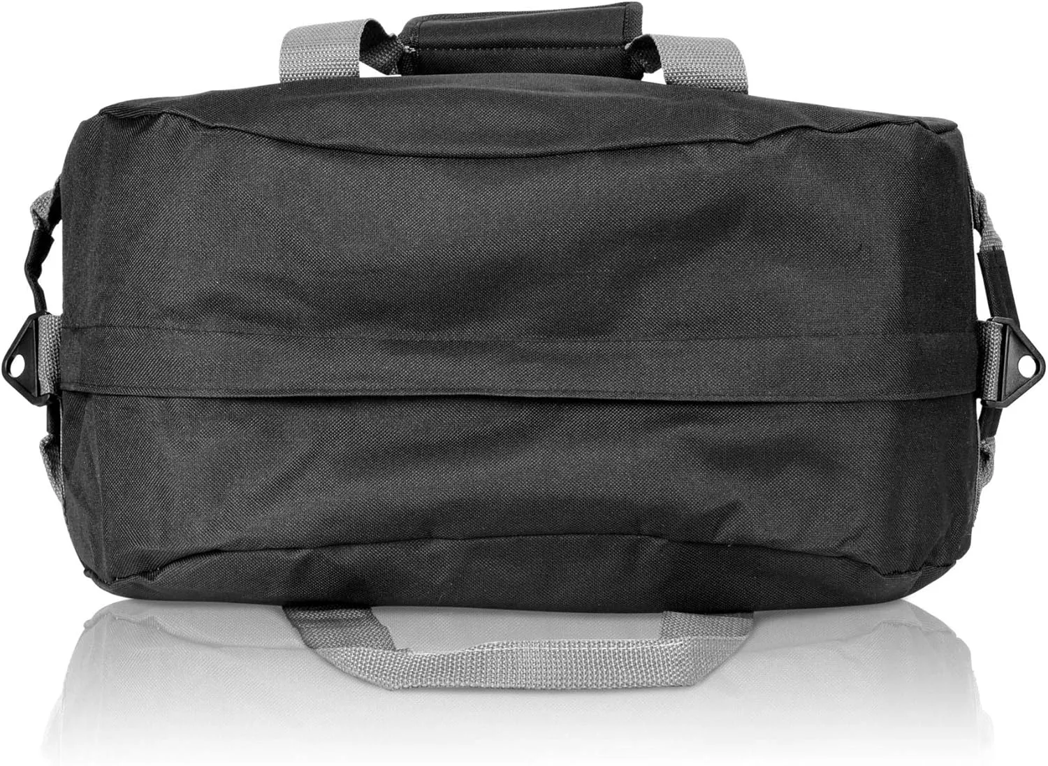 DALIX 18" Two Tone Duffle Bag Medium Black Red Blue Gold Pink Purple Gray