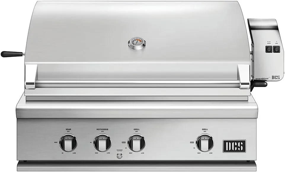 DCS Built-In Traditional Grill with Rotisserie (71301) (BH1-36R-N), 36-Inch, Natural Gas