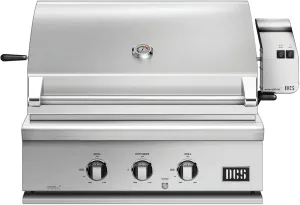 DCS Series 7 30-Inch Built-In Propane Gas Grill With Rotisserie - BH1-30R-L