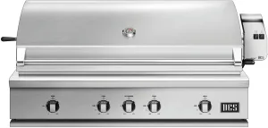 DCS Series 7 48-Inch Built-In Propane Gas Grill With Rotisserie & Infrared Burner - BH1-48RI-L