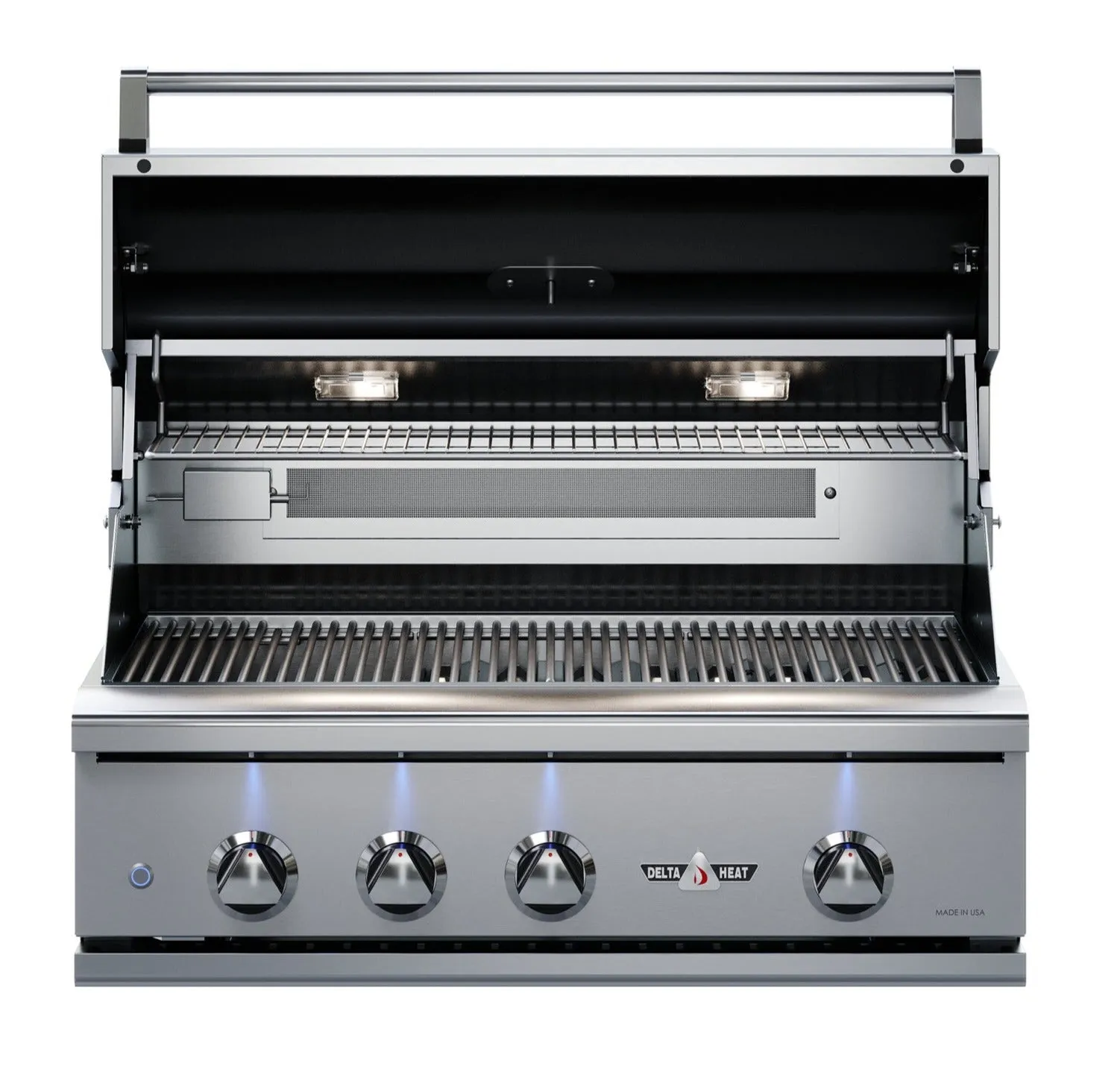 Delta Heat 32 Inch Natural Gas Grill with Infrared Rotisserie and Sear Zone
