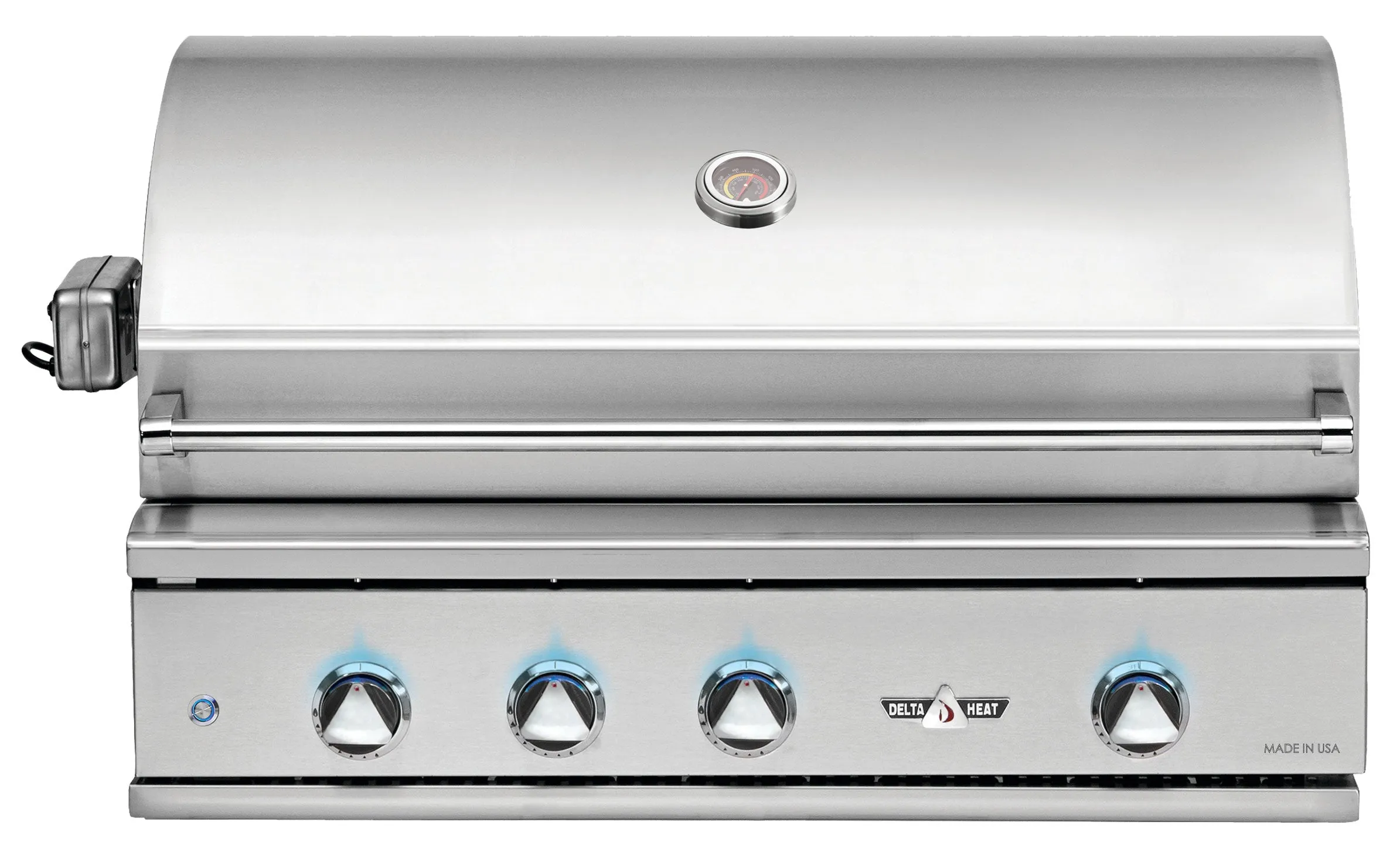 Delta Heat 38 Inch Natural Gas Grill with Infrared Rotisserie and Sear Zone