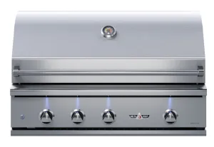 Delta Heat 38 Inch Natural Gas Grill with Infrared Rotisserie and Sear Zone